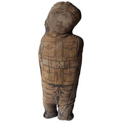 ANZAC WW1 Straw Rag Doll of a Soldier