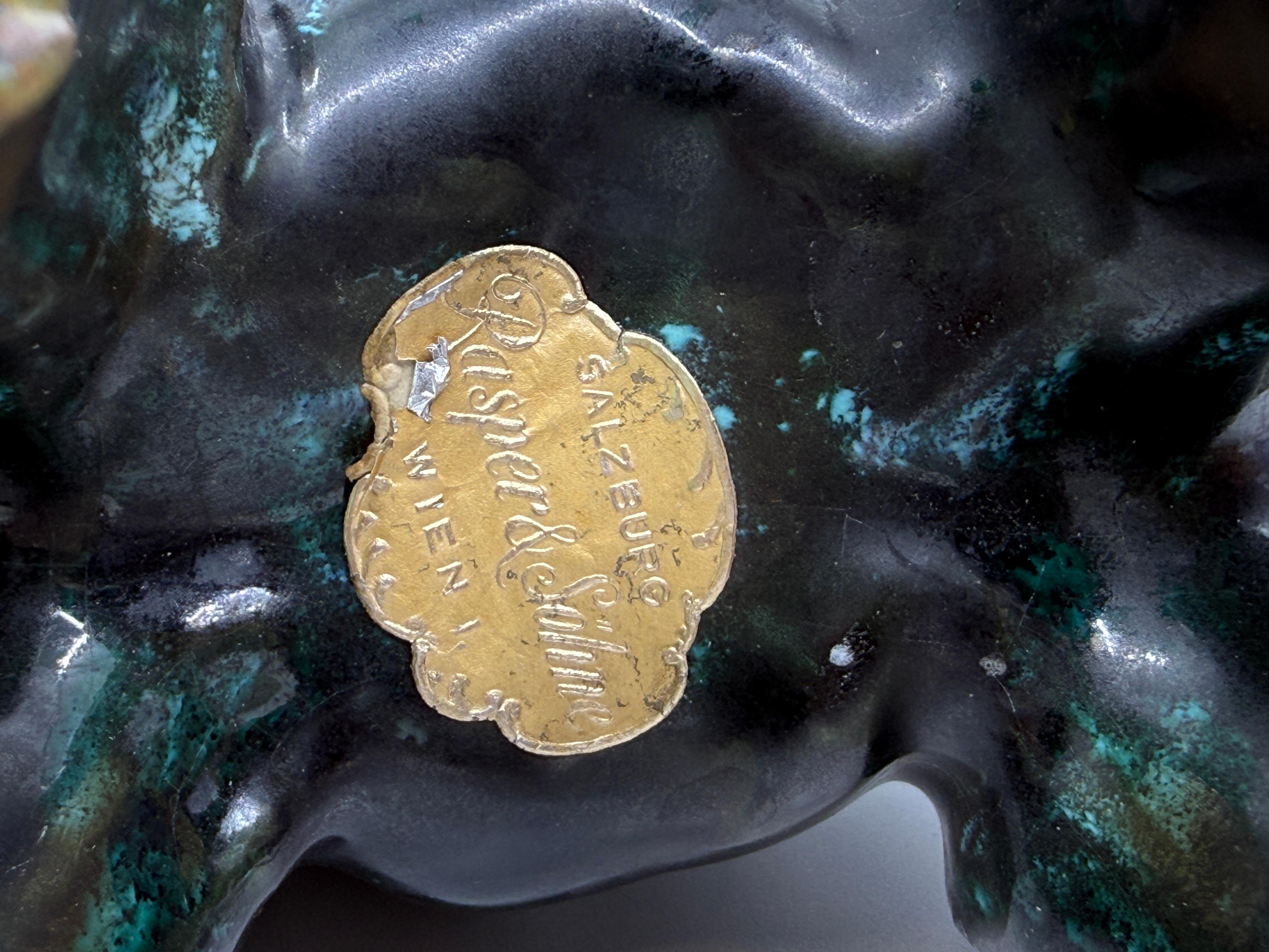 Anzengruber Keramik Wien Donkey Retailed by Rasper & Sohne For Sale 7