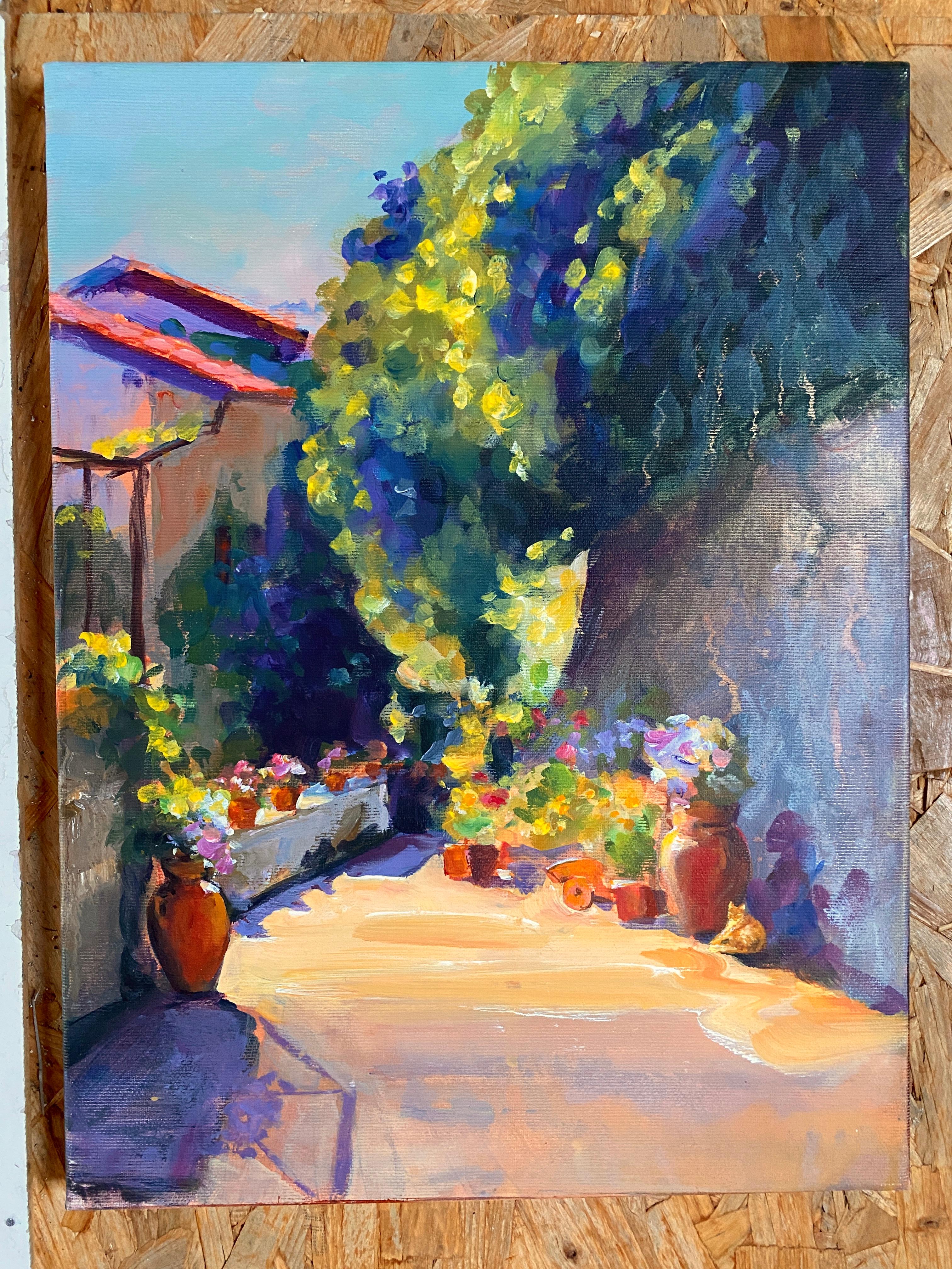 Sunlit Cat in Tuscany For Sale 4