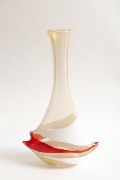 Anzola Fuga Banded Asymmetrical Vase