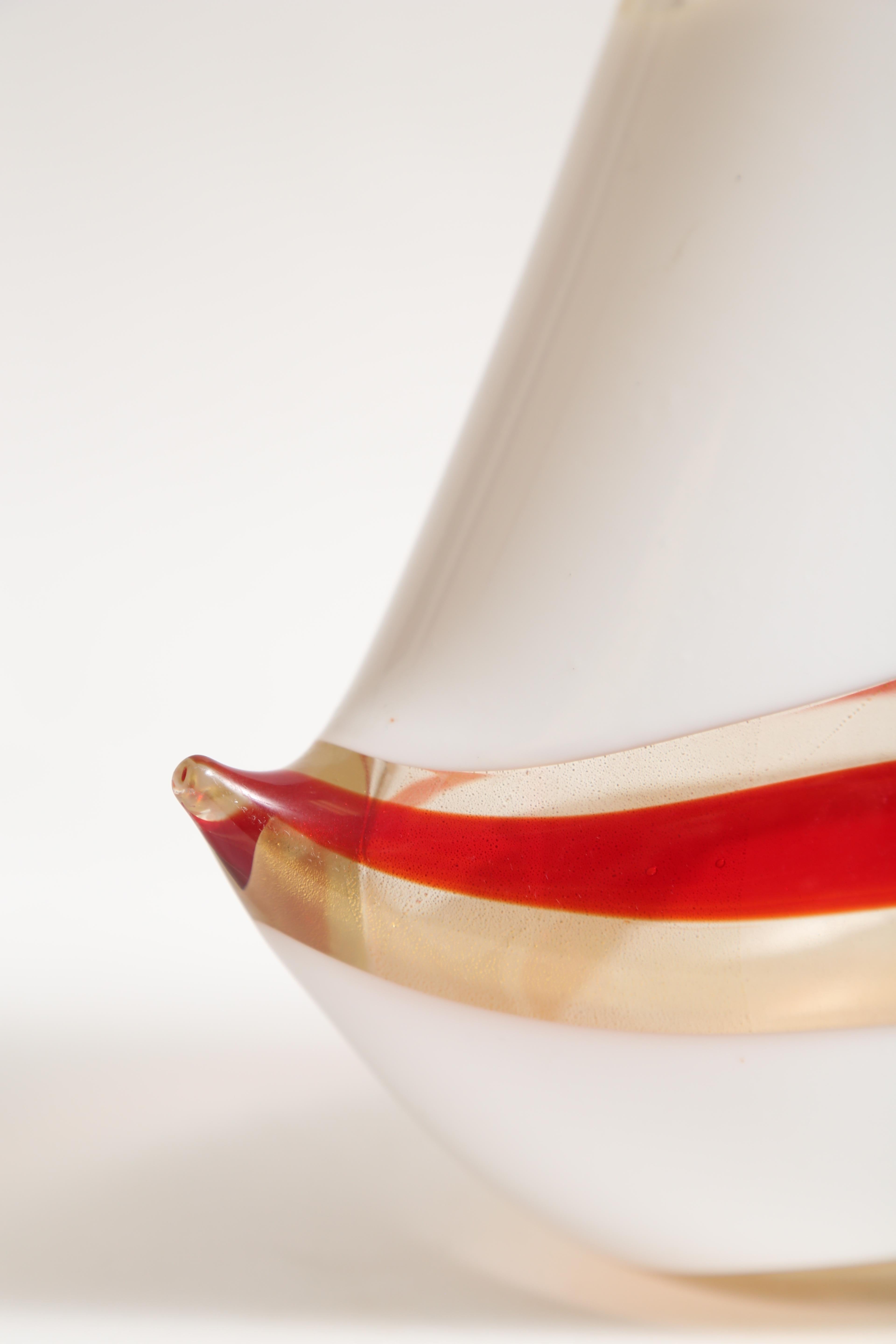 Anzola Fuga Banded Asymmetrical Vase 2