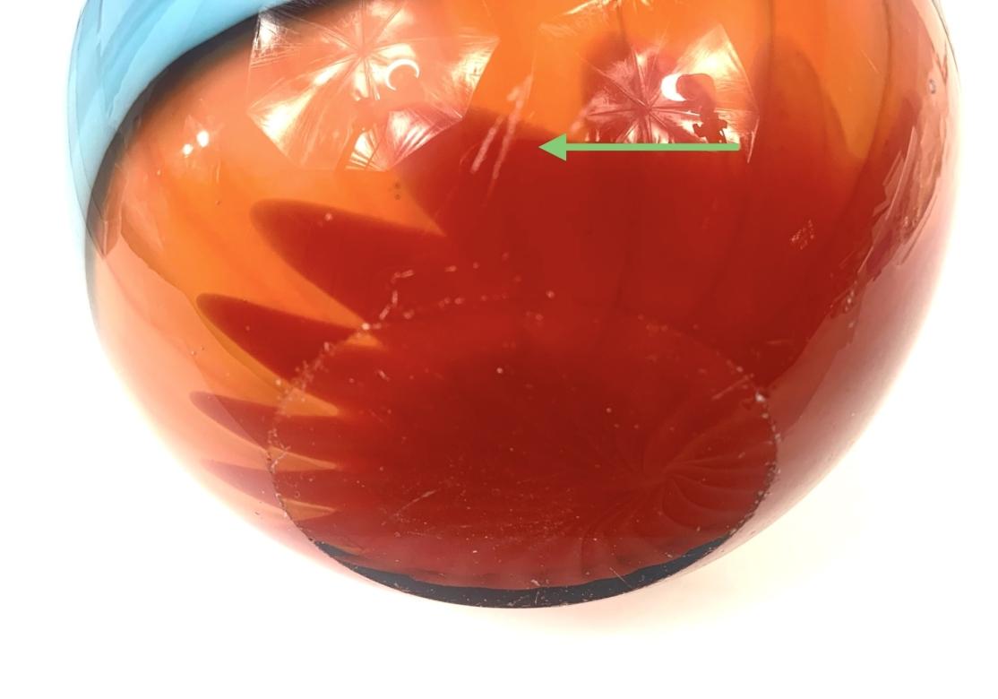 20ième siècle Anzolo Fuga Attrib. Verre d'art de Murano en vente