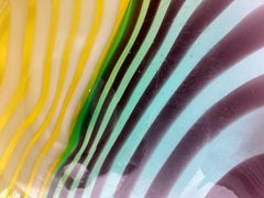 Anzolo Fuga Centerpiece/Charger, Large Bowl, Murano Glass by Avem