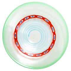 Anzolo Fuga Chargeur avec Murrhines multicolores 1950s