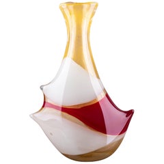 Anzolo Fuga for AVeM 'Arte Vetreria Muranese' Murano Vintage Blown Glass Vase