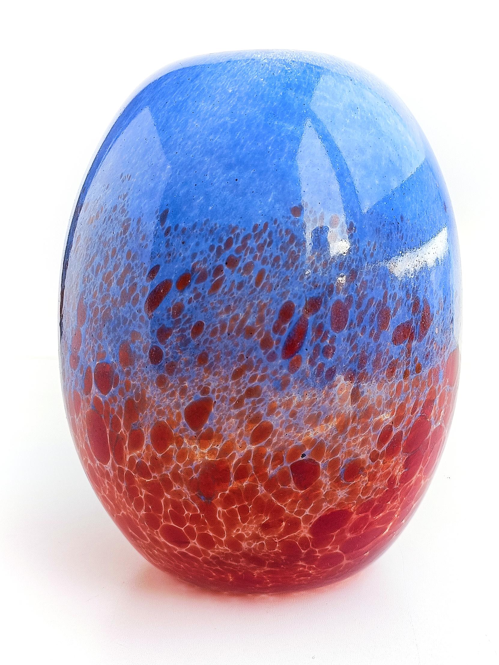 Anzolo Fuga for AVEM Murano Glass Vase, Italy, 1950s For Sale 1