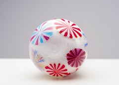 Anzolo Fuga per M.V.I.M.  Raro vaso 'Murrine Incatenate', 44 cm