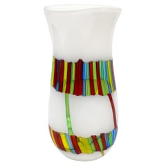 Anzolo Fuga Large and Exceptional Hand-Blown Glass Vase 1955-56