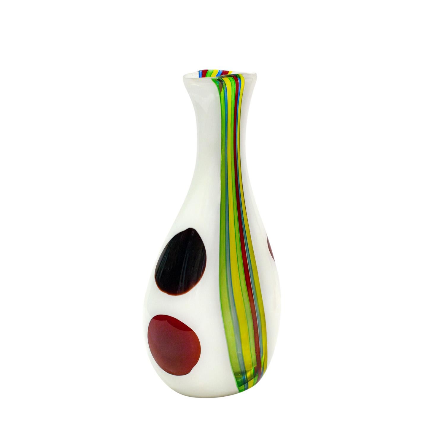 Mid-Century Modern Anzolo Fuga Large and Stunning Hand-Blown Glass 
