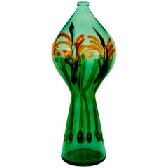 Anzolo Fuga Masterwork Large "Pavone" Vase, circa 1957-1960