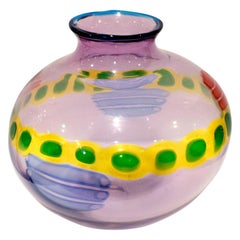 Anzolo Fuga "Murrine Incatenate" Vase for A.V.E.M, 1960