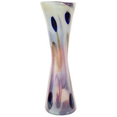 Anzolo Fuga Rare Large Handblown "Iceberg" Vase, circa 1968