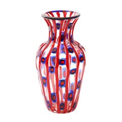 Anzolo Fuga "Transennati" Vase with Unique Variation, 1962