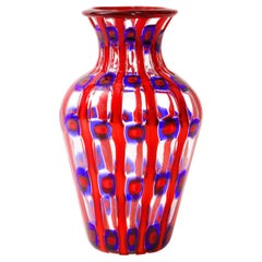 Vintage Anzolo Fuga "Transennati" Vase with Unique Variation, 1962