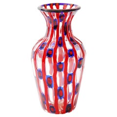 Anzolo Fuga "Transennati" Vase with Unique Variation, 1962