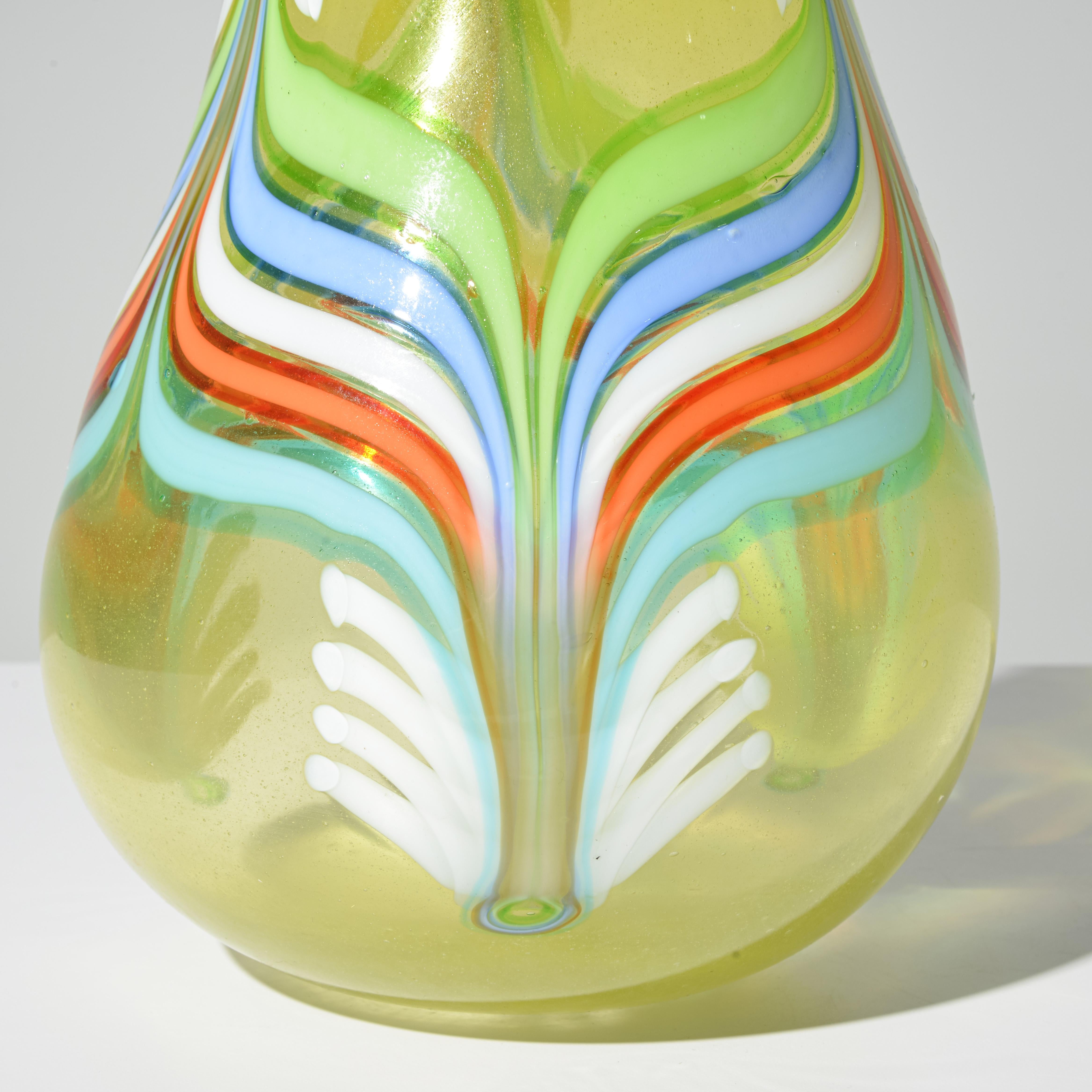 Italian Anzolo Fuga Vase, Provenance Lobel Modern For Sale