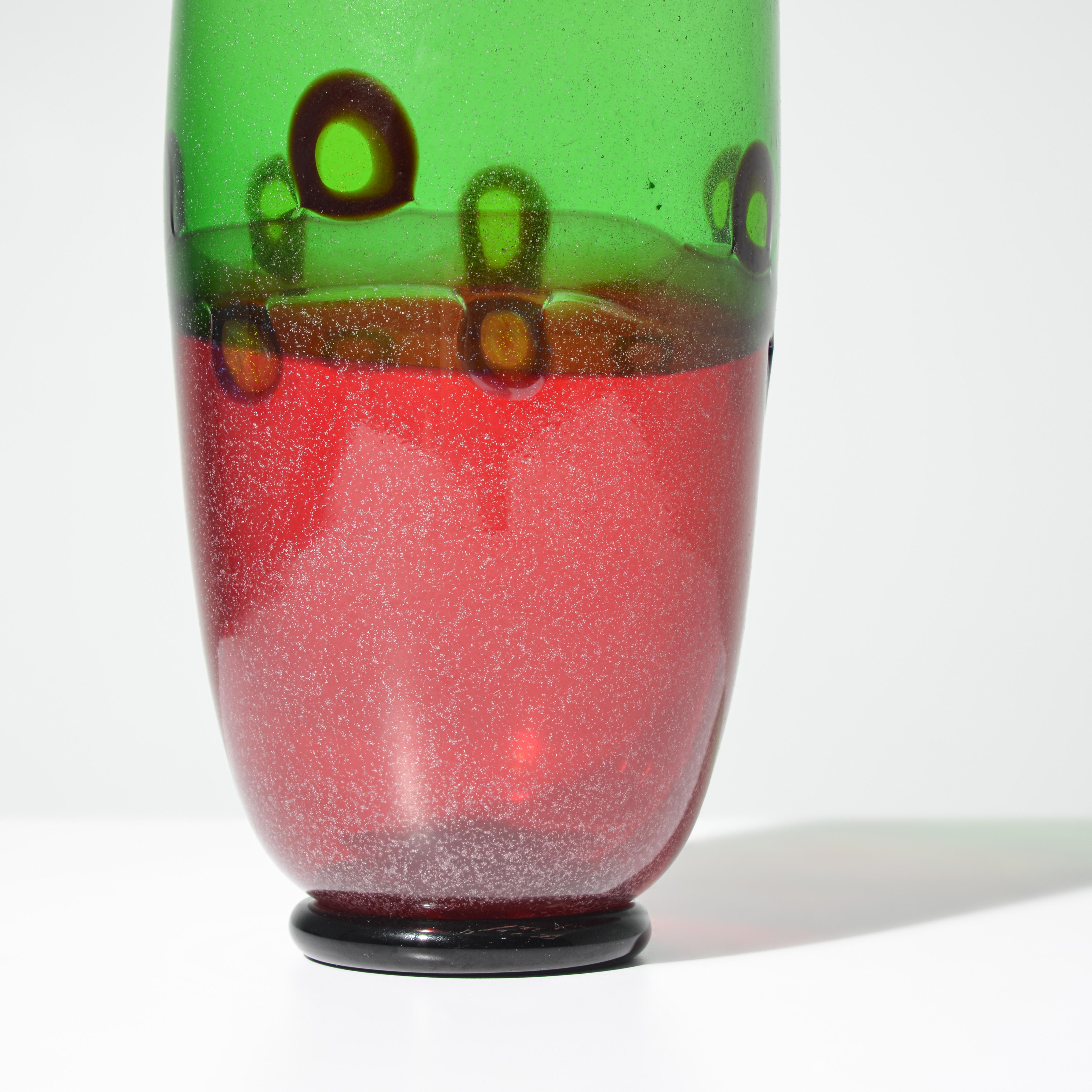 Italian Anzolo Fuga Vase, Provenance Lobel Modern For Sale