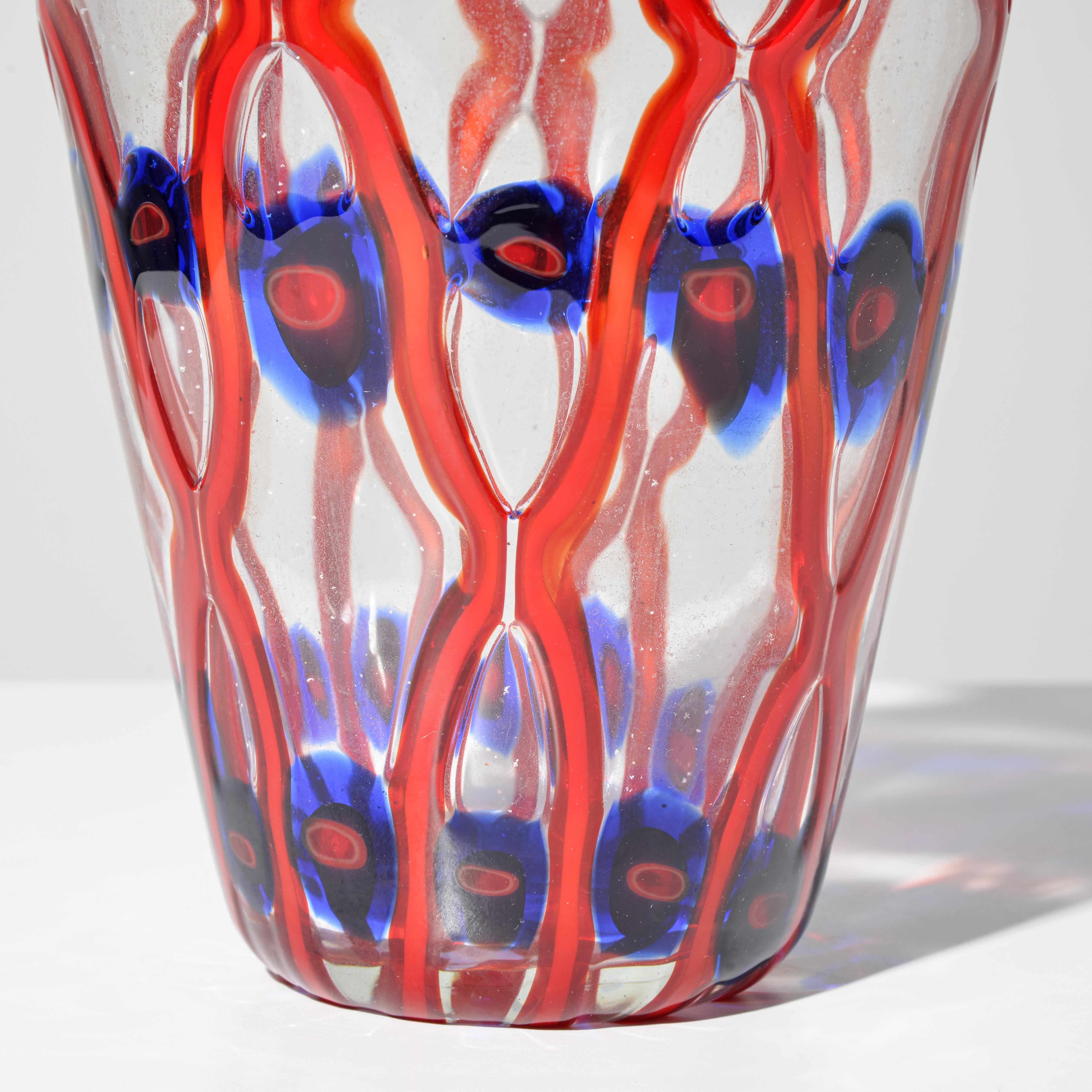 Italian Anzolo Fuga Vase, Provenance Lobel Modern For Sale