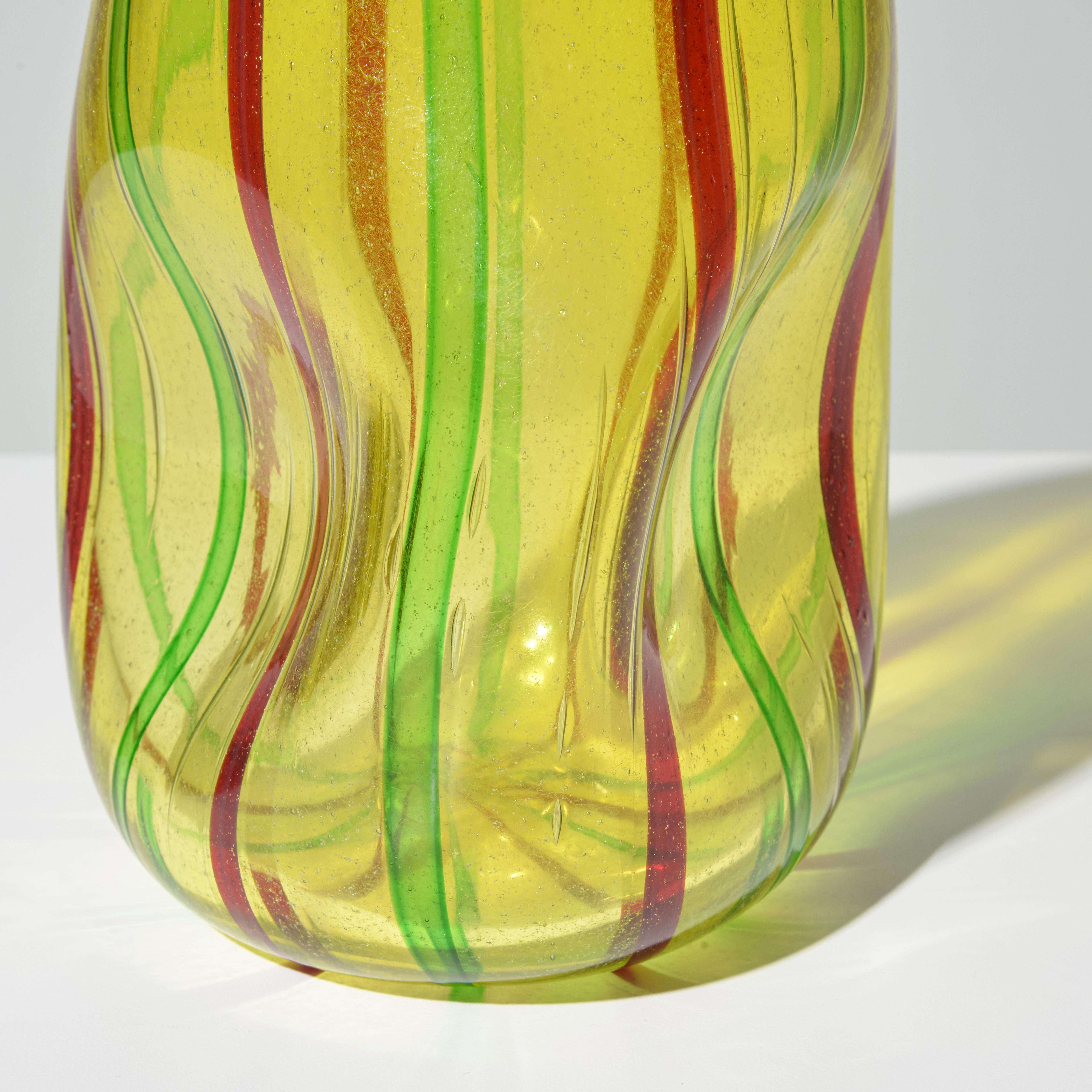 Vase Anzolo Fuga, Provenance Lobel Modern Bon état - En vente à Lake Worth Beach, FL