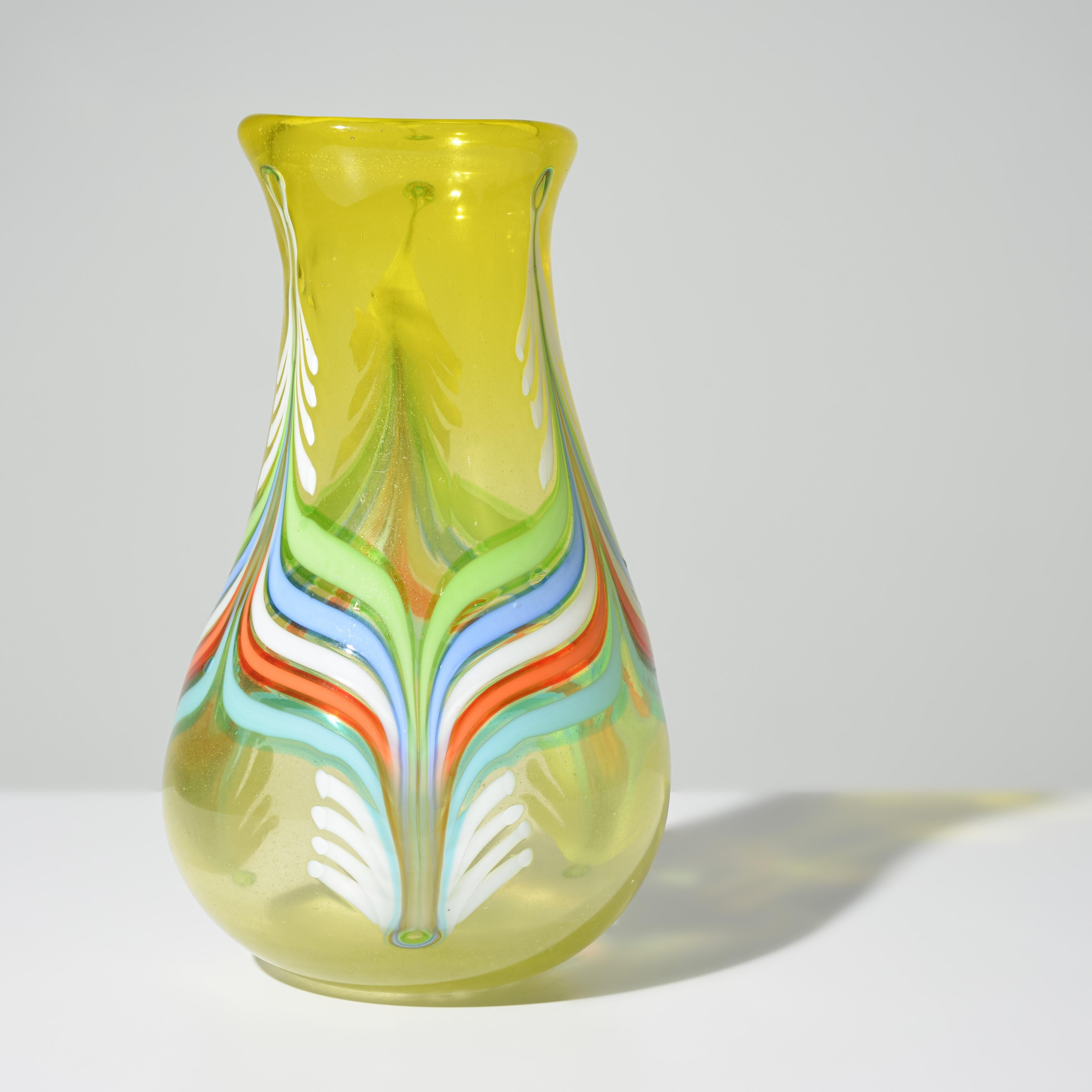Anzolo Fuga Vase, Provenance Lobel Modern In Good Condition For Sale In Lake Worth Beach, FL