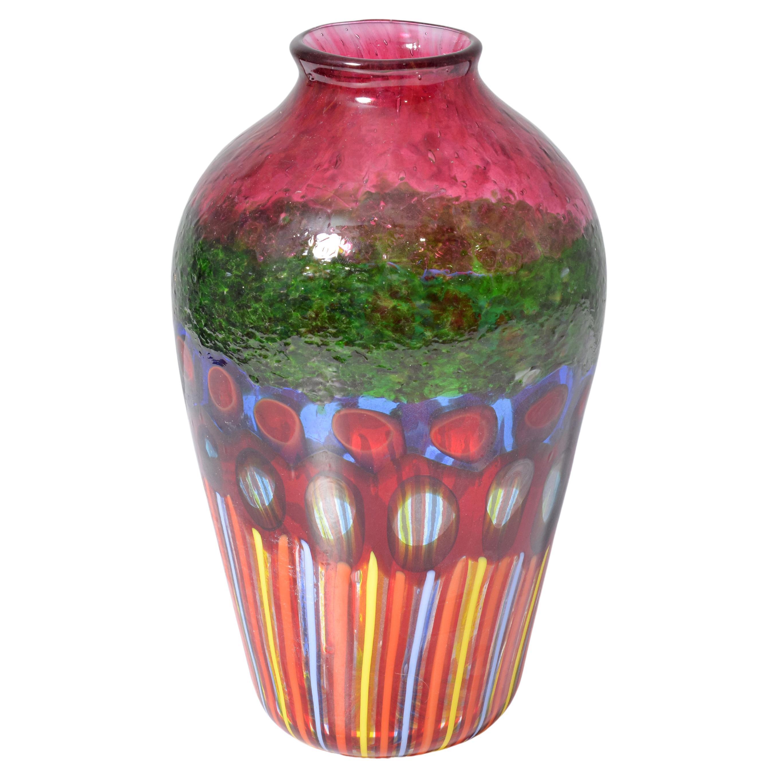 Anzolo Fuga Vase, Provenienz Lobel Modern
