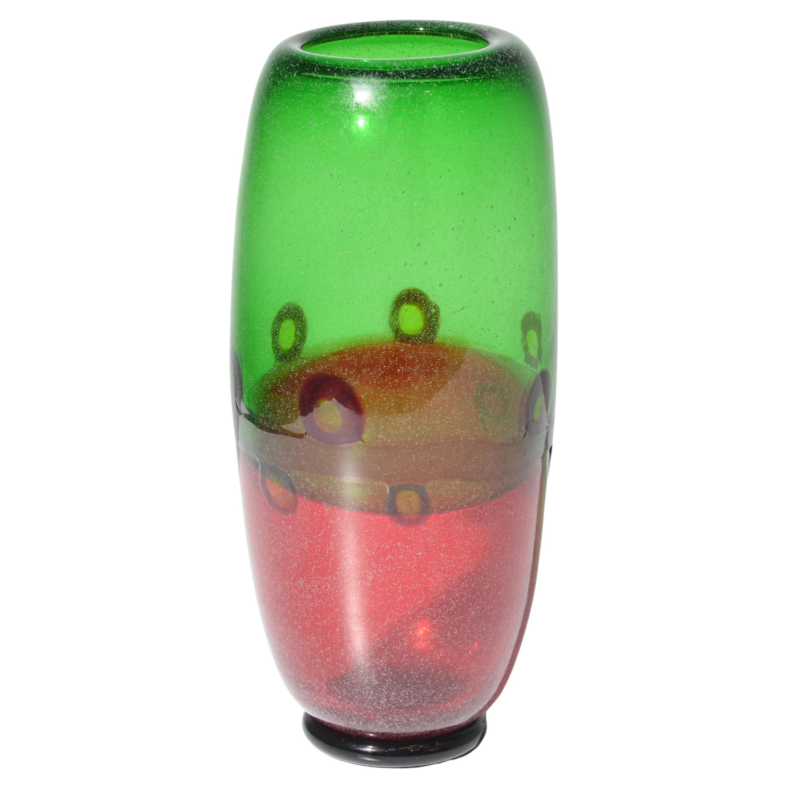 Anzolo Fuga Vase, Provenienz Lobel Modern