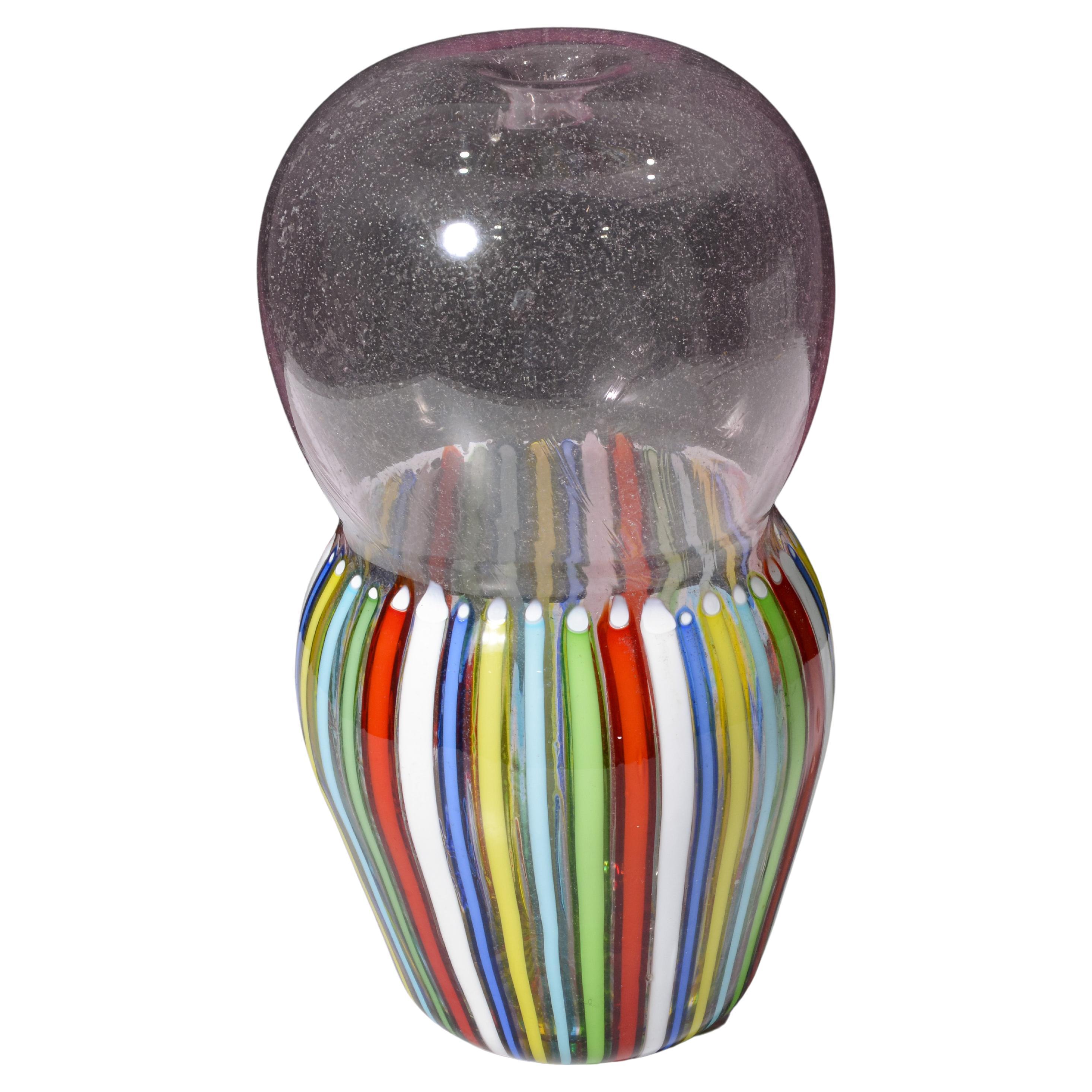 Anzolo Fuga Vase, Provenienz Lobel Modern
