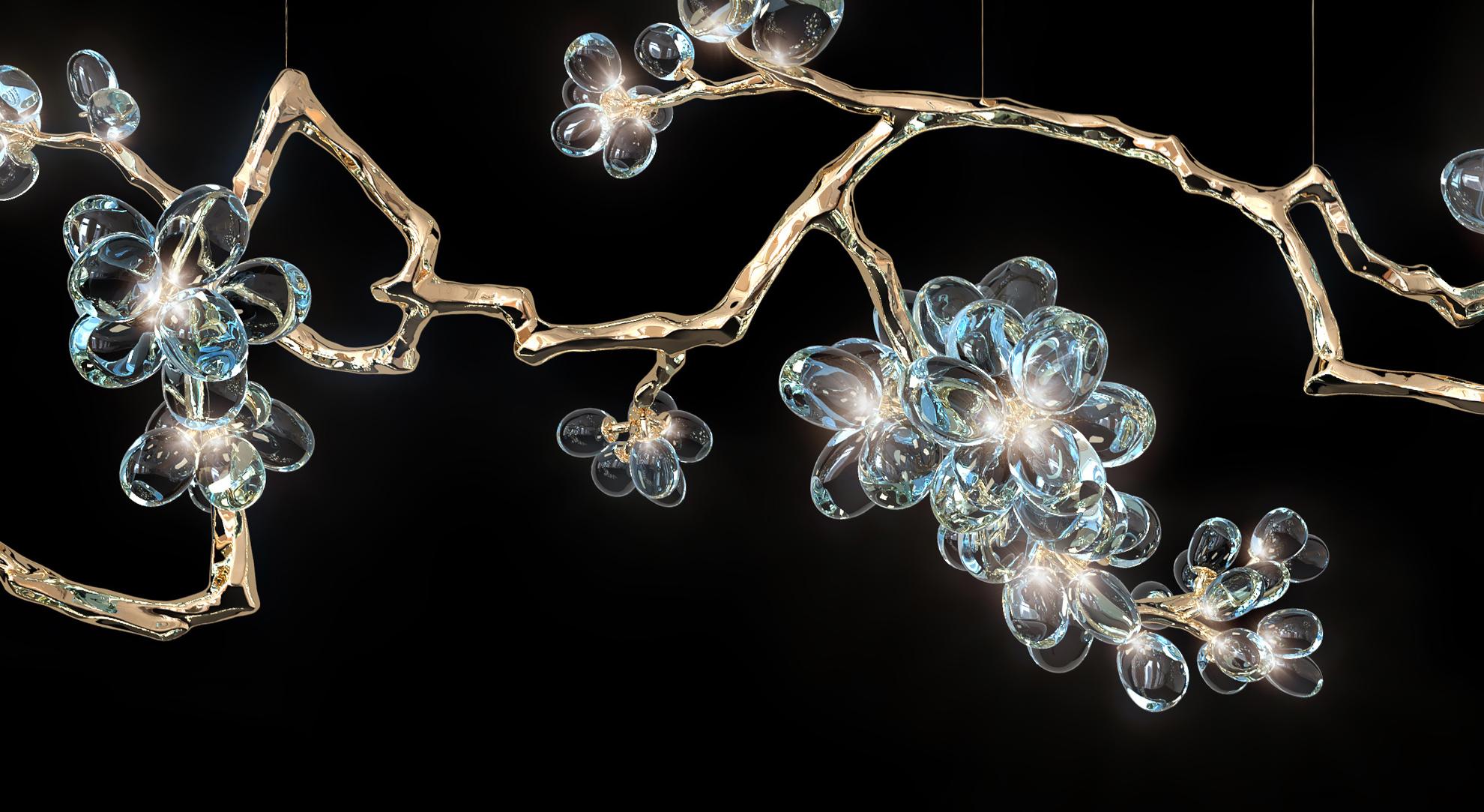 Aomori Chandelier by Barlas Baylar In New Condition In New York, NY
