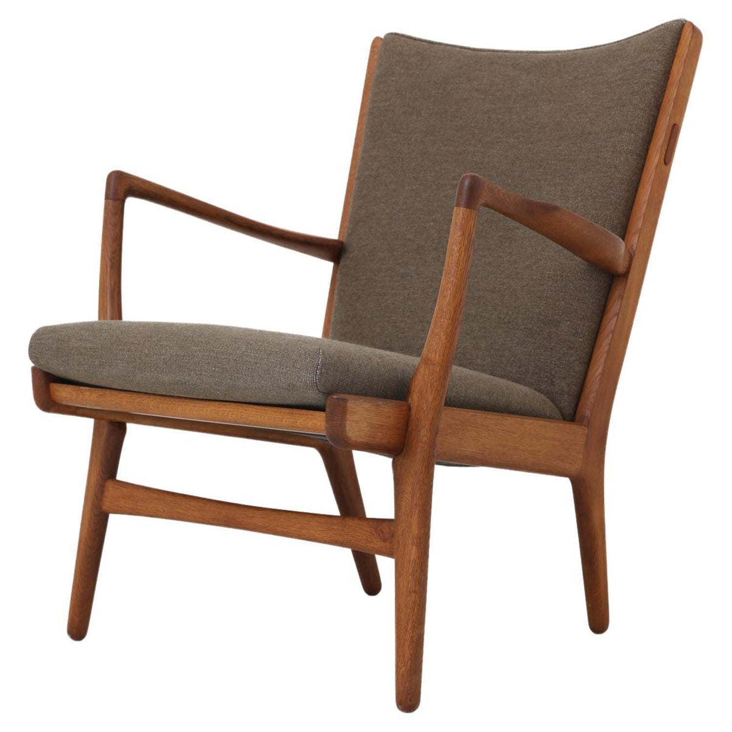 Hans Wegner AP-16 Easy Chairs Produced by AP-Stolen in Denmark For Sale at  1stDibs | wegner ap16