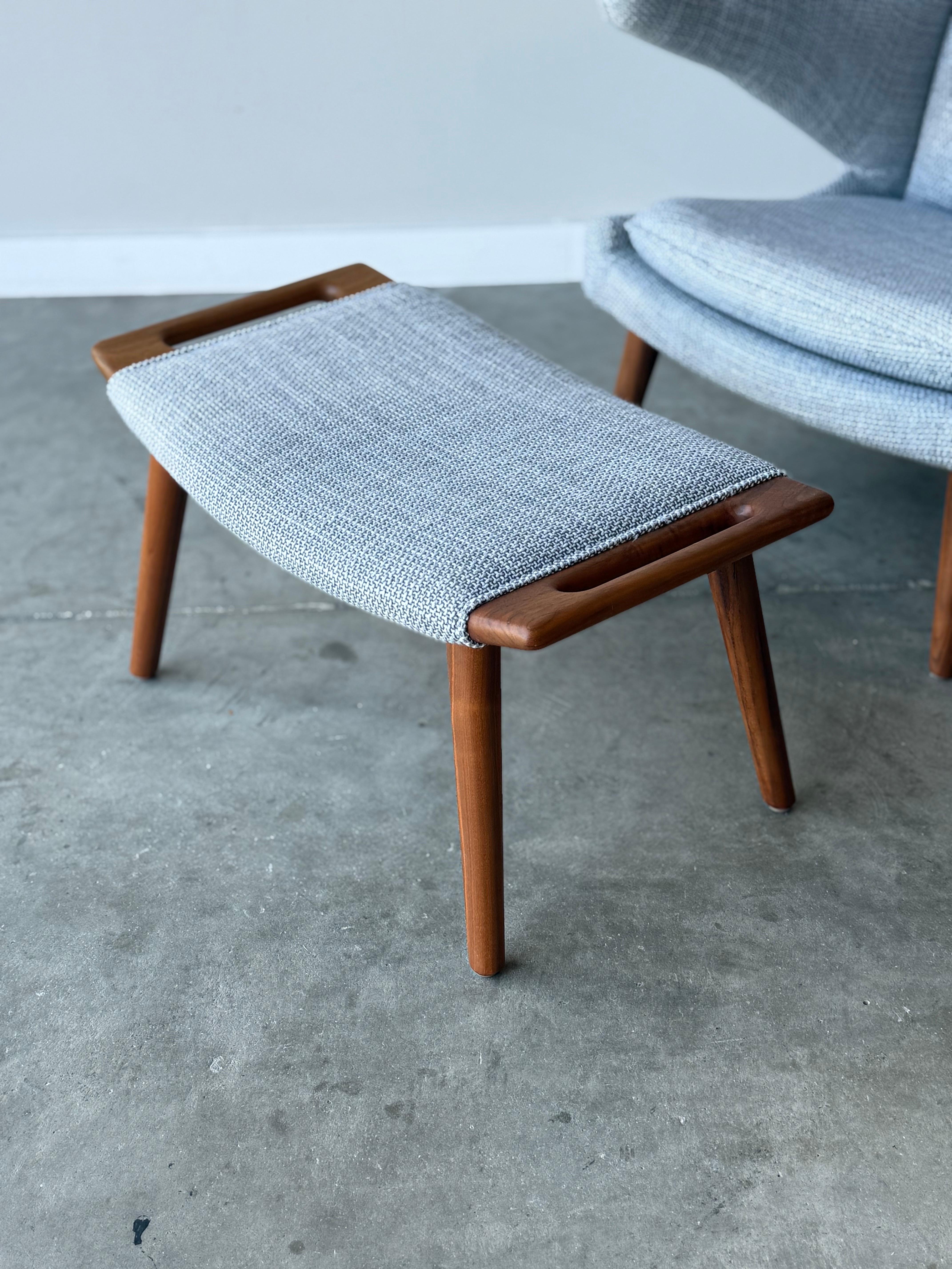 AP-19 Papa Bear Chair and Ottoman by Hans J. Wegner & Manufactured by Modernica 5