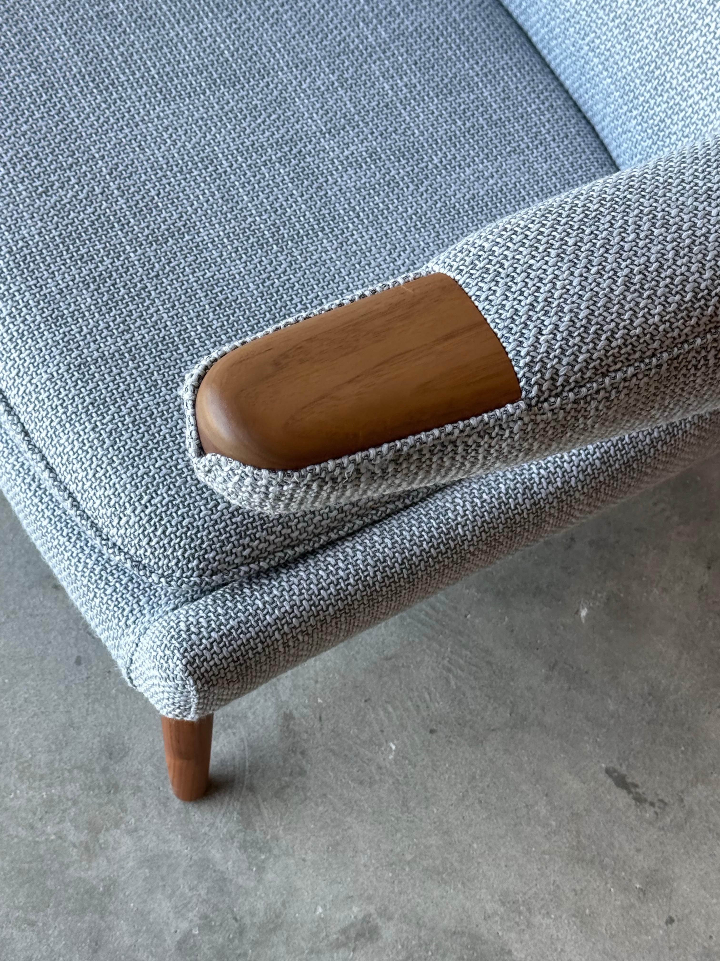 AP-19 Papa Bear Chair and Ottoman by Hans J. Wegner & Manufactured by Modernica 9