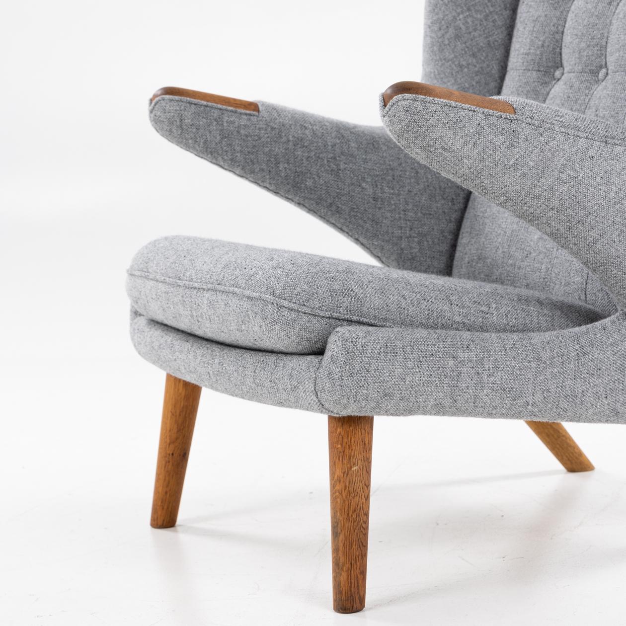 Patinated AP 19 - Papa Bear Chair by Hans J. Wegner For Sale
