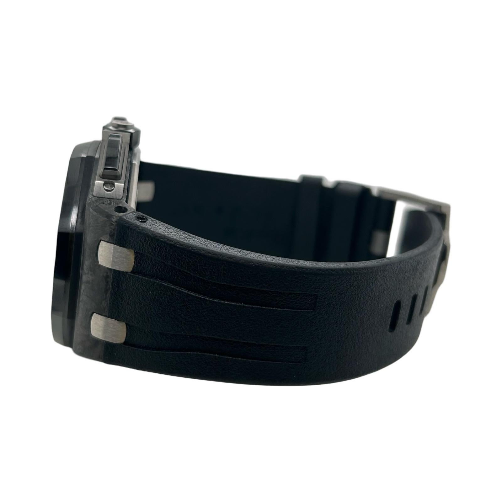 Women's or Men's AP 44mm Royal Oak Offshore 26400au Black Carbon No Papers For Sale