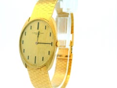 AP Ellipse 18k Brick Bracelet Vertical Dash Markers W/Box