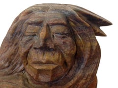 Indian Chief; A. P. Martinez; alabaster