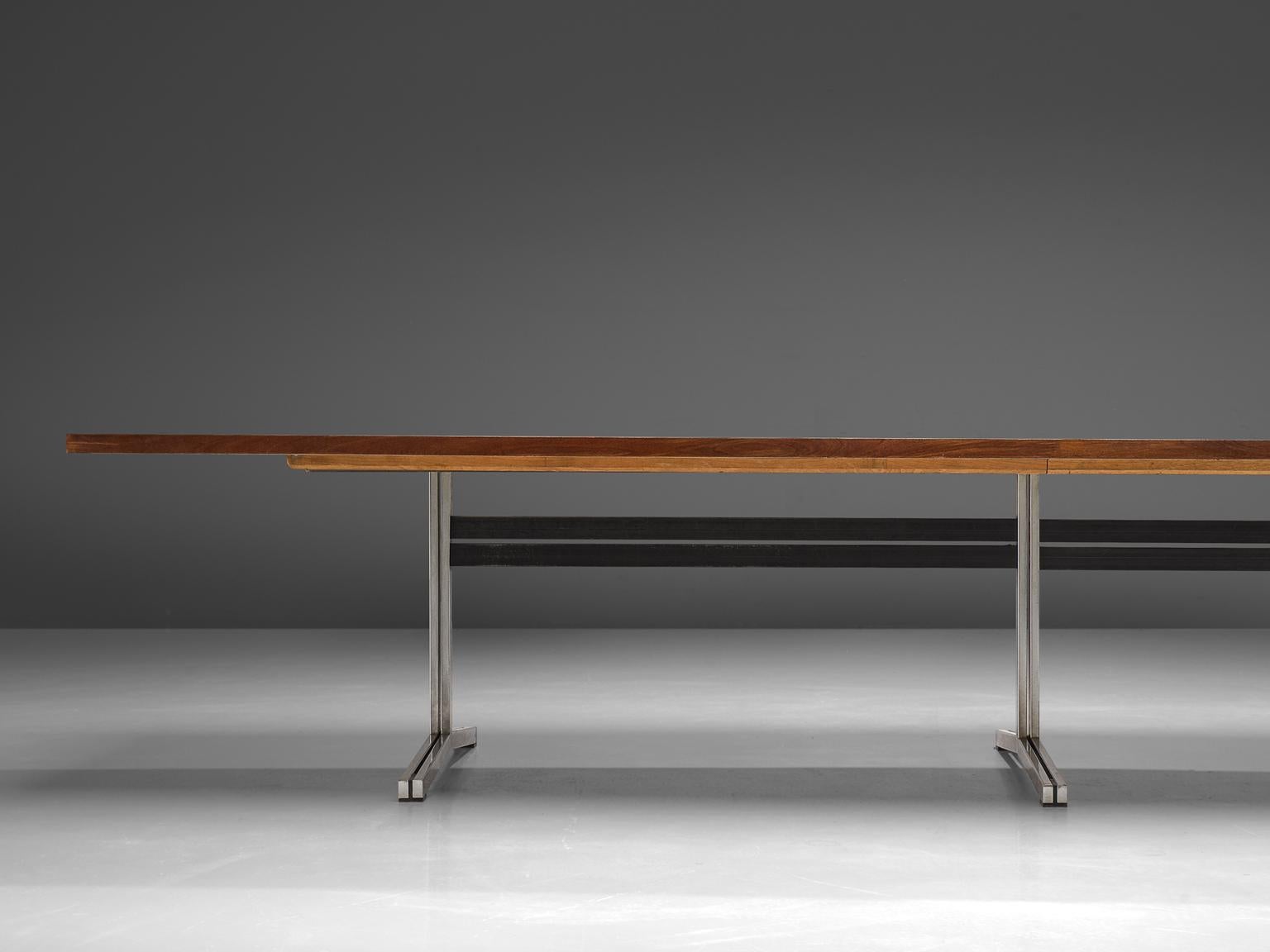 AP Originals Large Conference Table in Rosewood In Good Condition In Waalwijk, NL