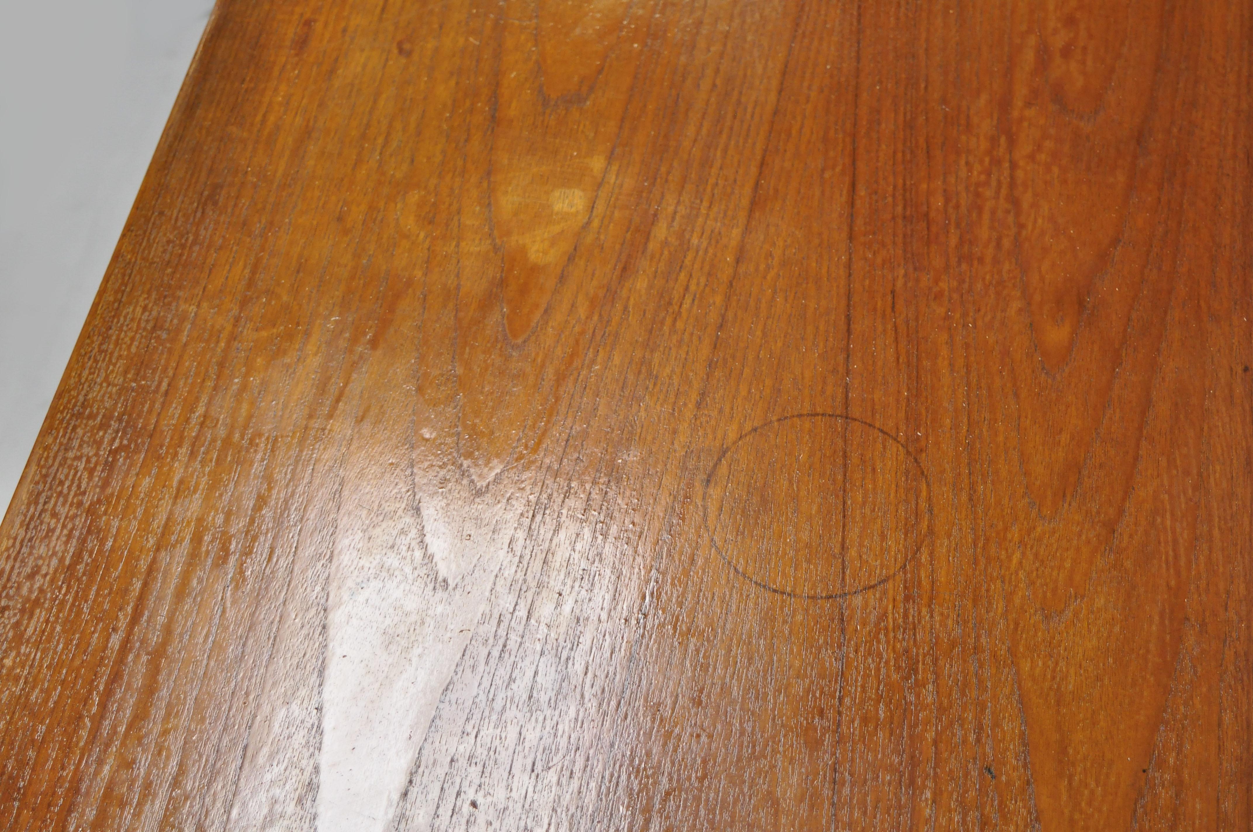 Mid-20th Century A.P. Svenstrup Midcentury Danish Modern Teak Floating Form Writing Desk