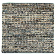 Alfombra de lana multicolor de tejido plano estilo Kilim de Apadana