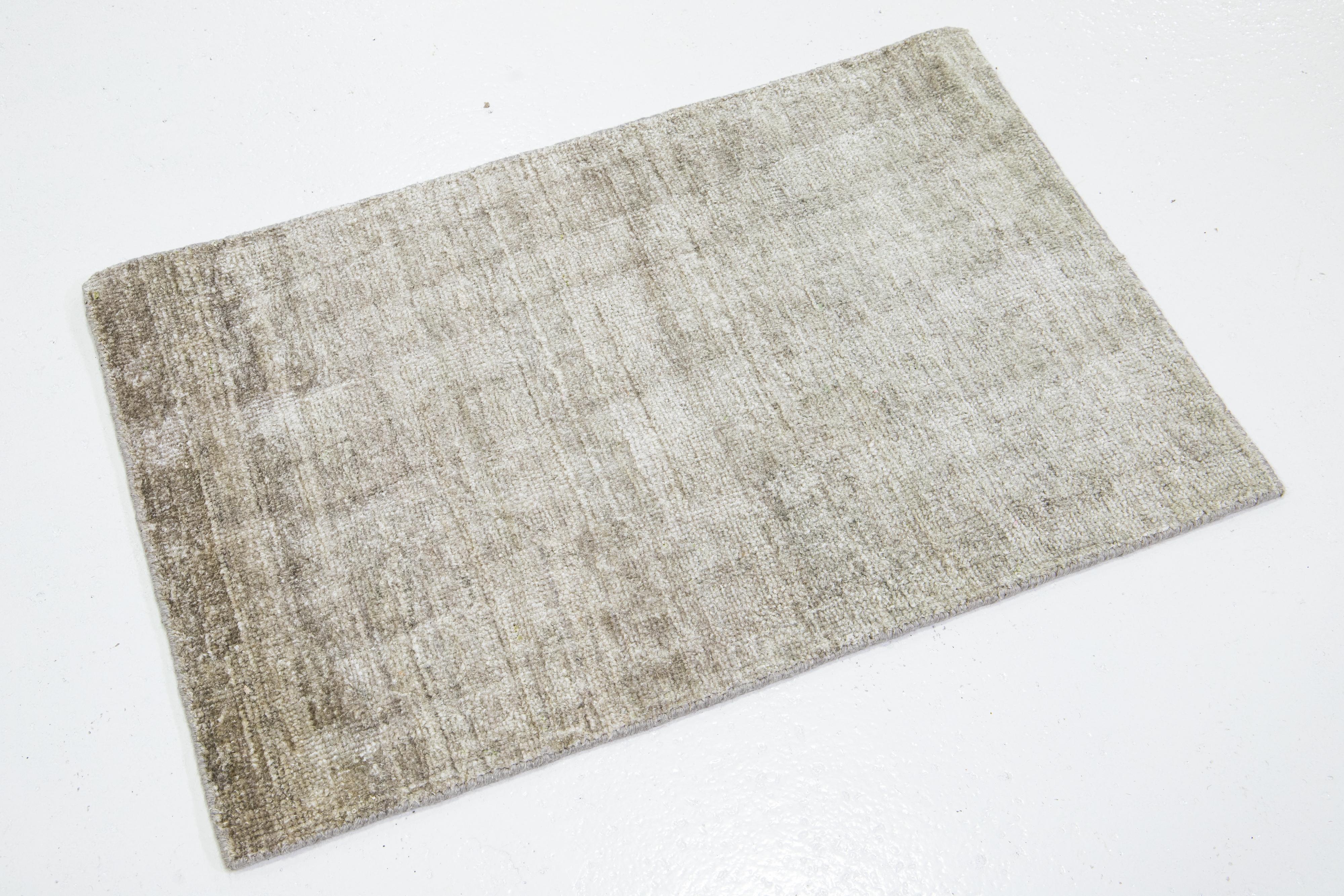 Moderno Tappeto in seta personalizzato Collection'S Modern Desert di Apadana in vendita