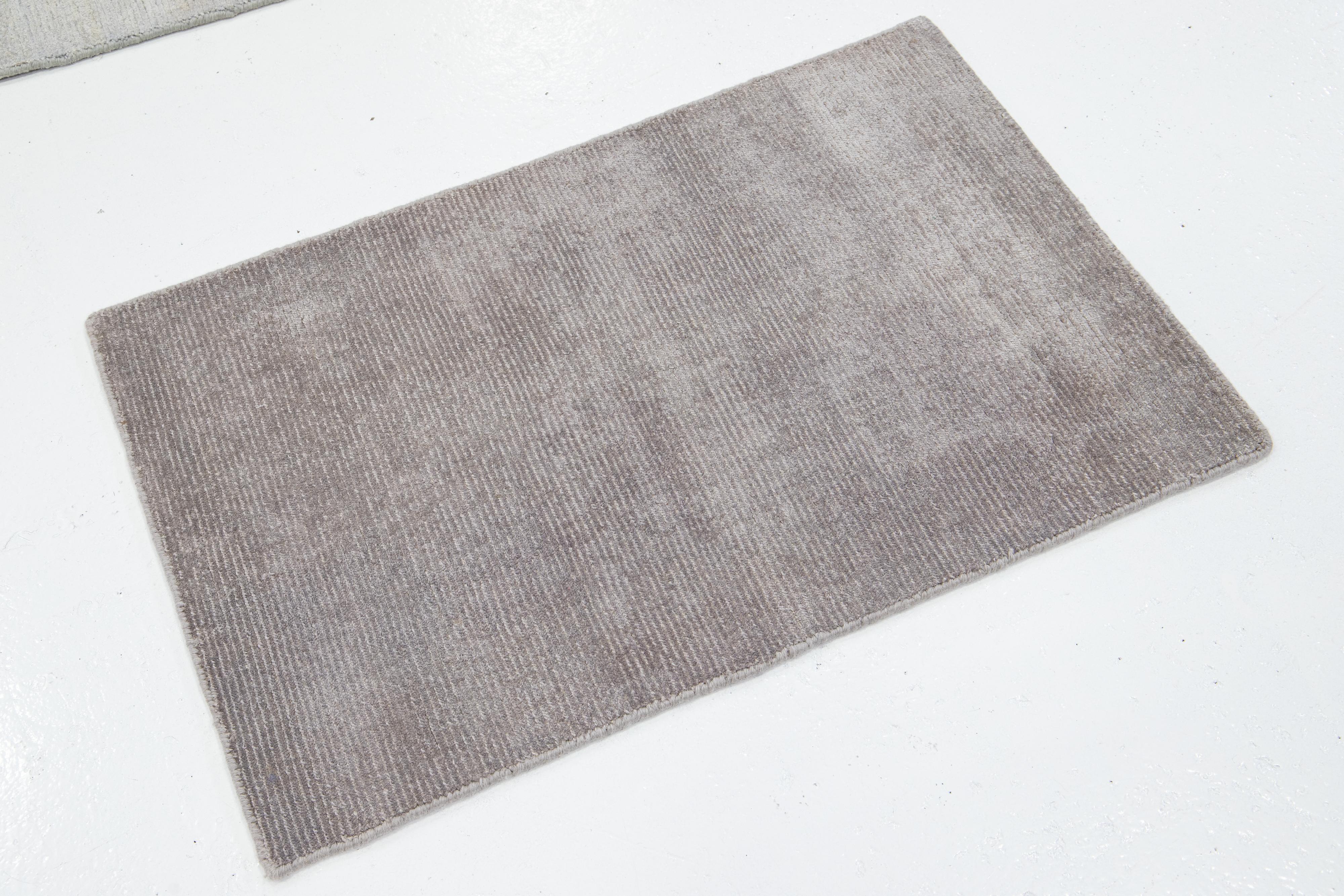 Moderno Tappeto in seta personalizzato Collection'S Modern Desert di Apadana in vendita