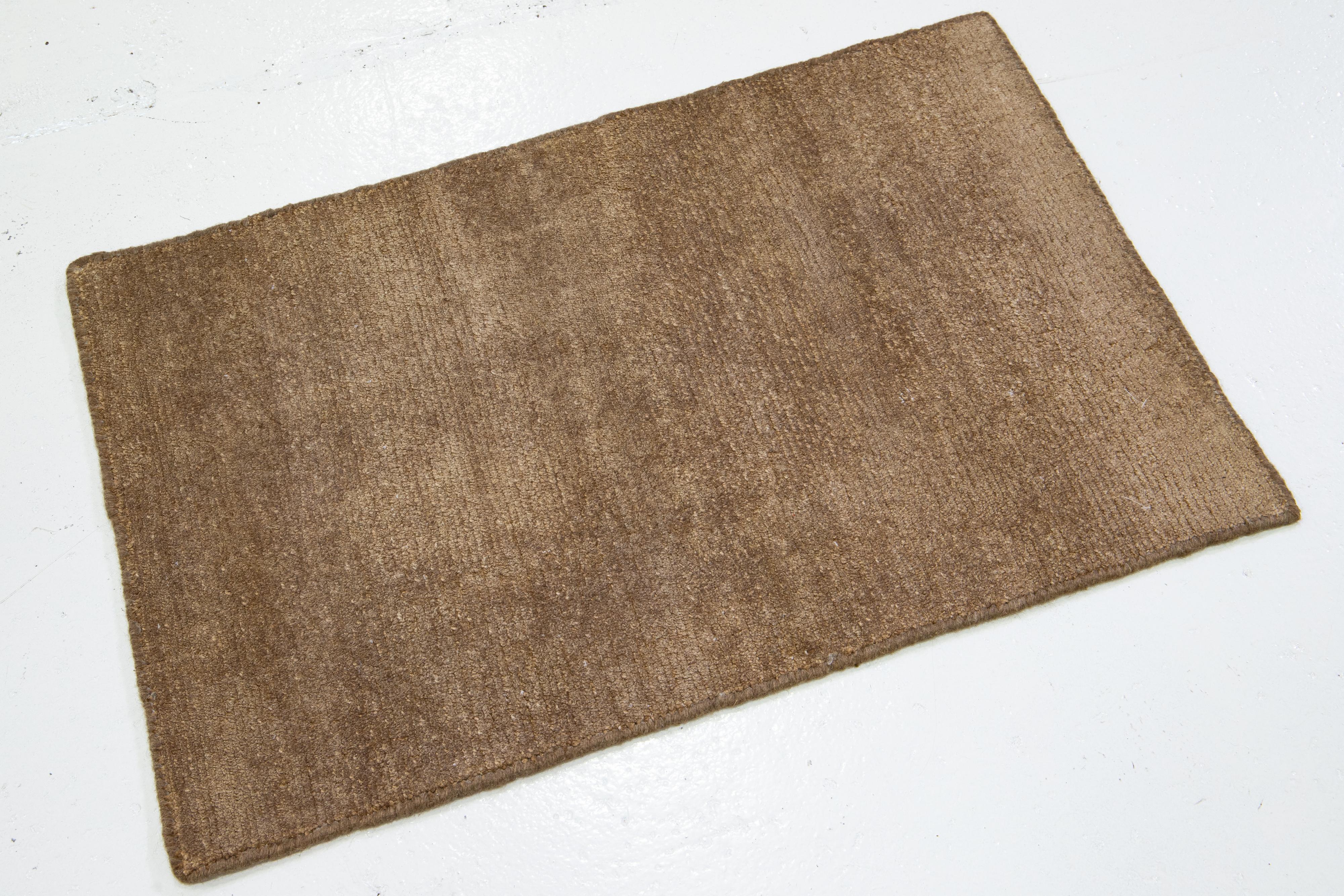 Moderno Tappeto in seta personalizzato Collection'S Modern Desert di Apadana in vendita