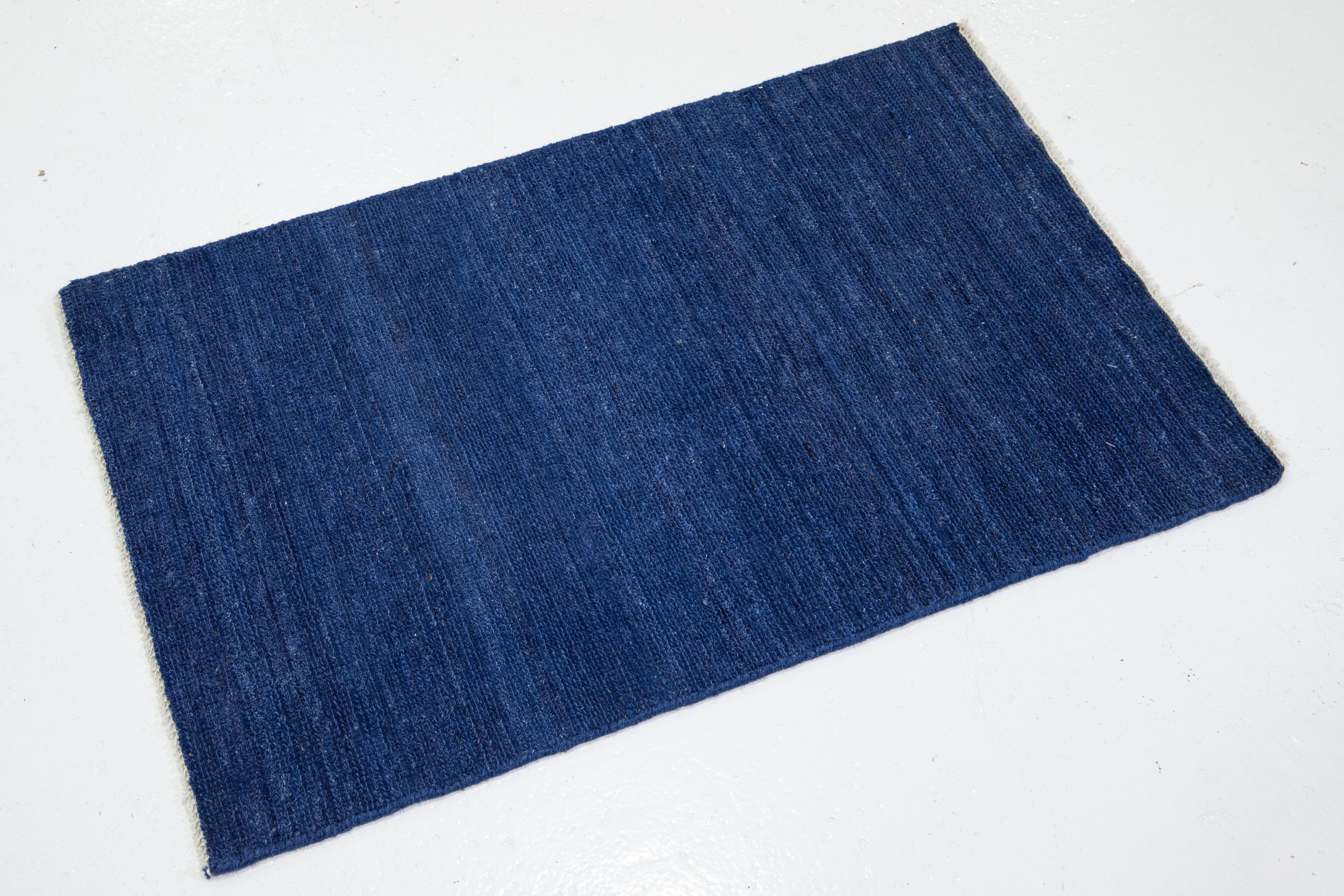 Indian Apadana's Modern Desert Collection Ghazani Wool Custom Rug For Sale