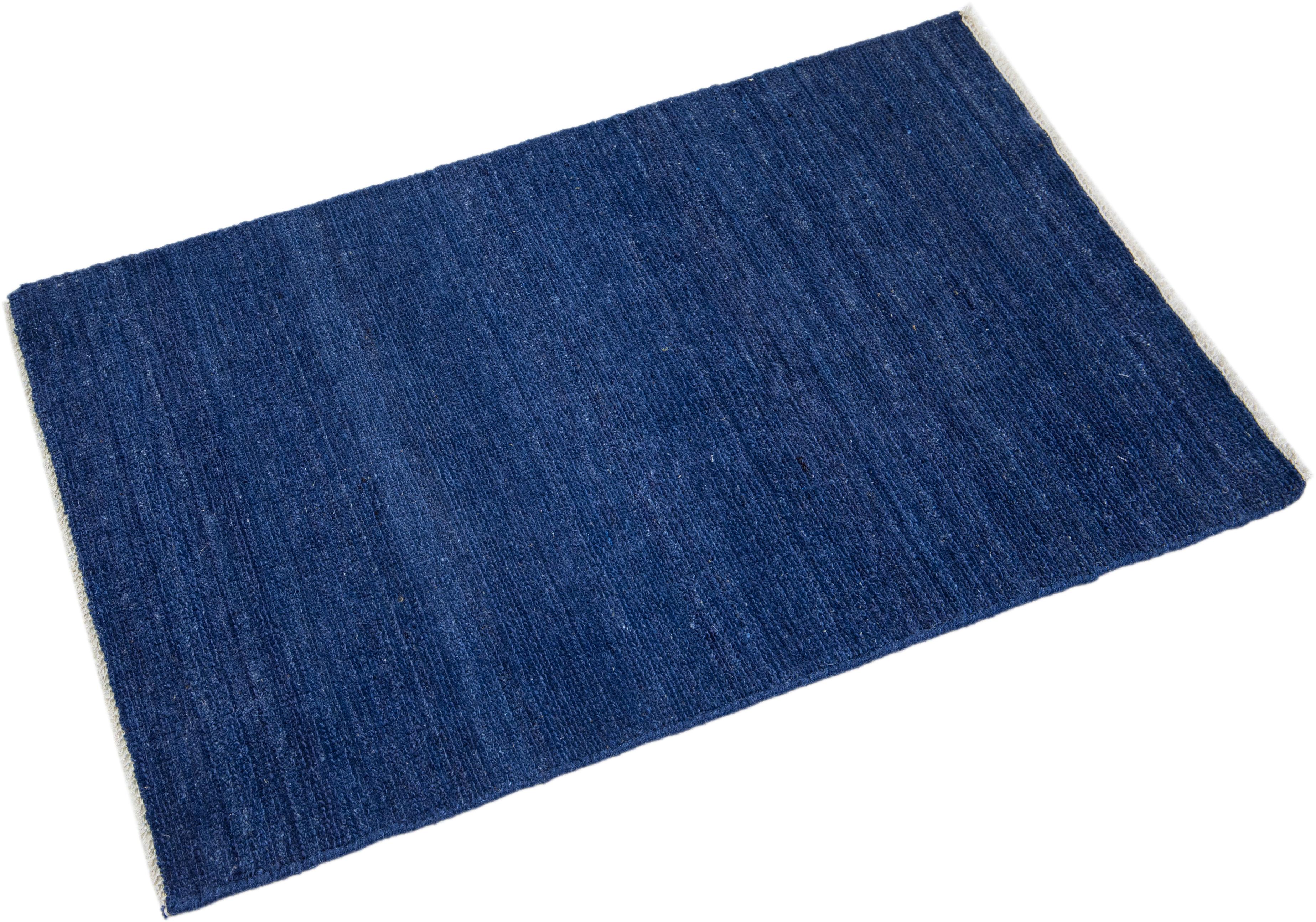 Apadana's Modern Desert Collection Ghazani Wool Custom Rug In New Condition For Sale In Norwalk, CT