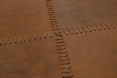 Tapis sur mesure en cuir de vachette véritable et moderne d'Apadana