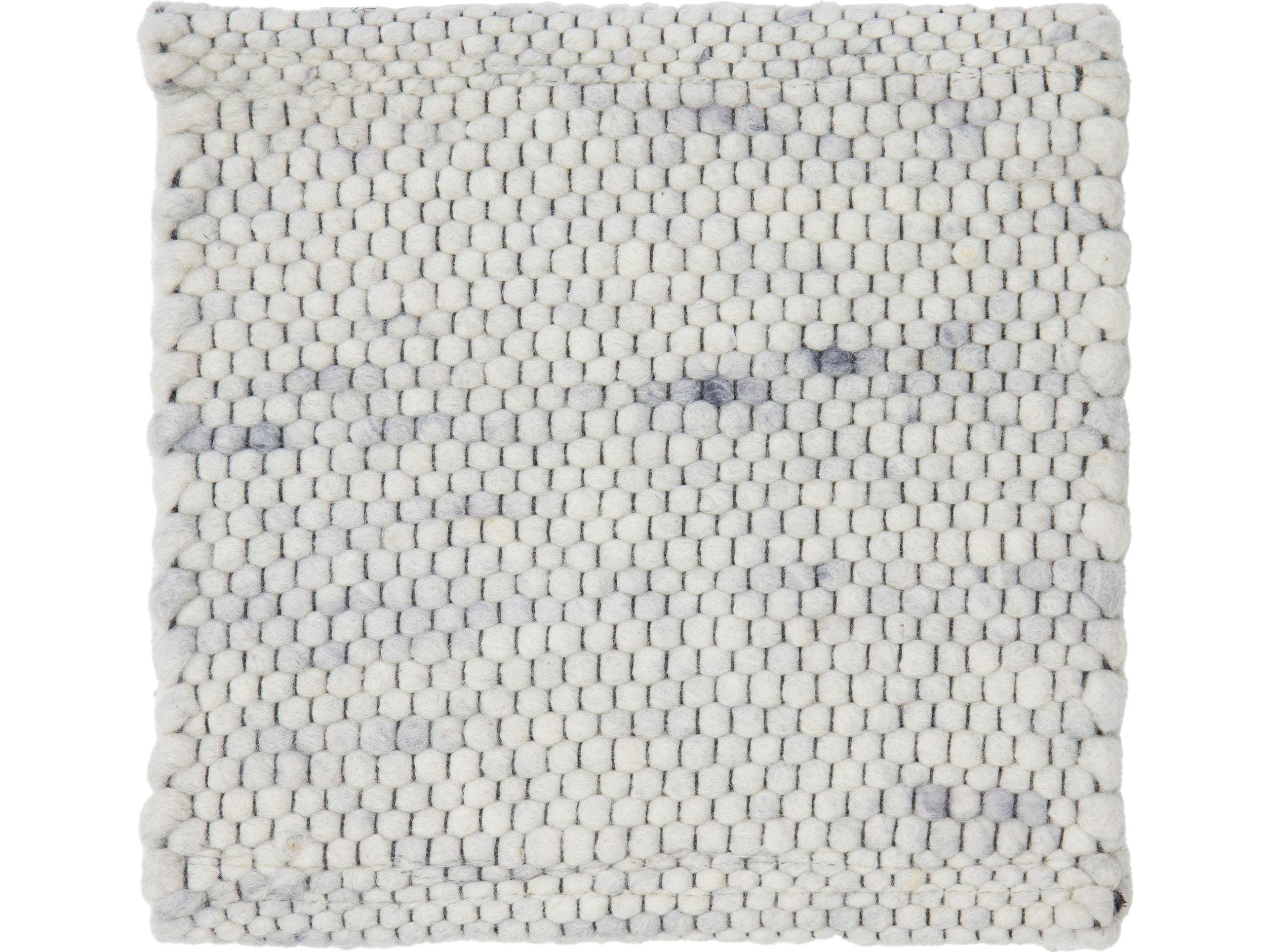 Moderno Tappeto in lana personalizzato con texture avorio moderno di Apadana in vendita