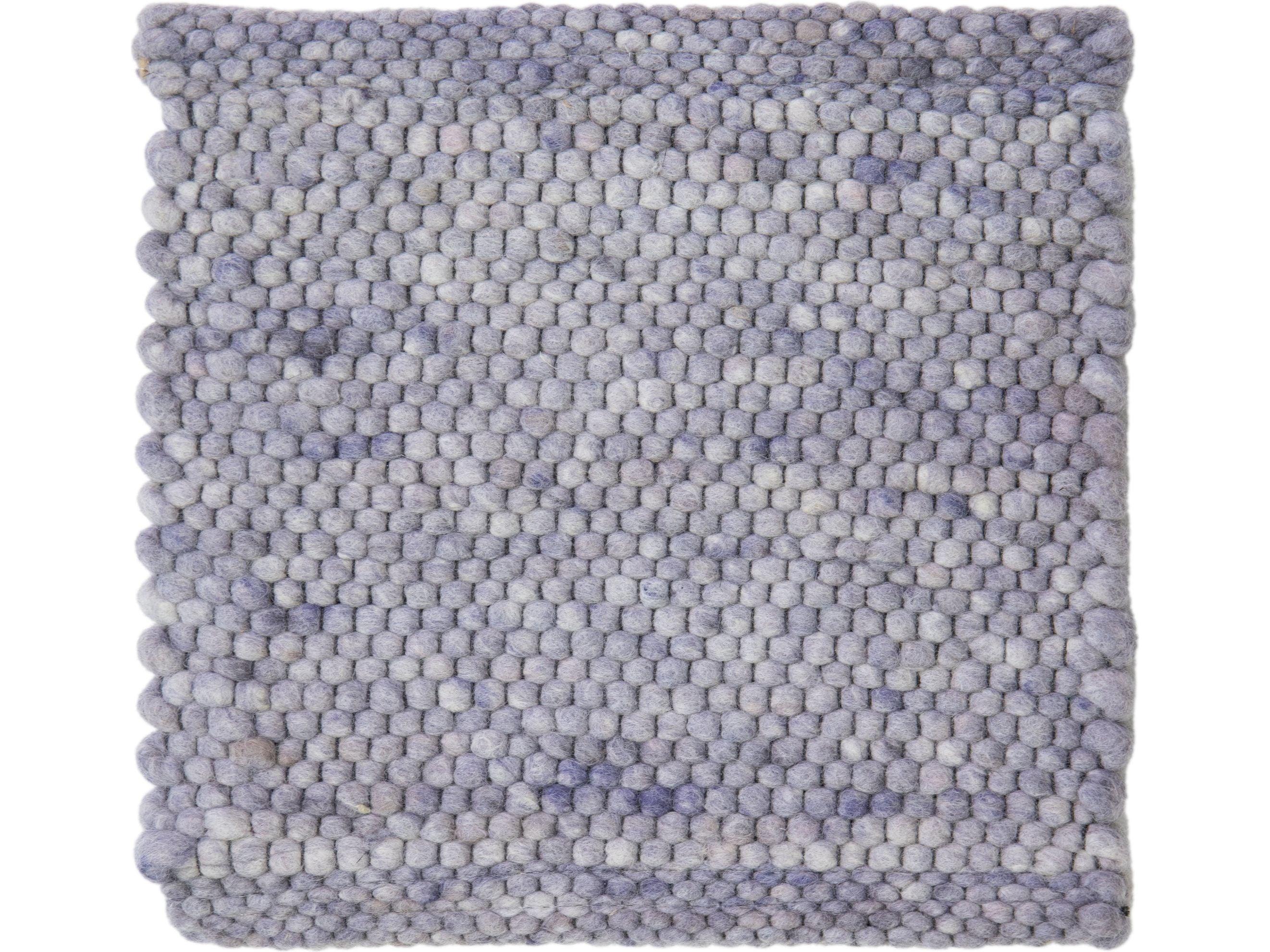 Moderno Tappeto in lana su misura con texture lilla moderna di Apadana in vendita