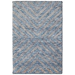 Apadana's Modern Moroccan Handmade Custom Wool Rug