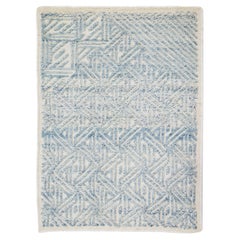 Apadana's Modern Moroccan Handmade Custom Wool Rug