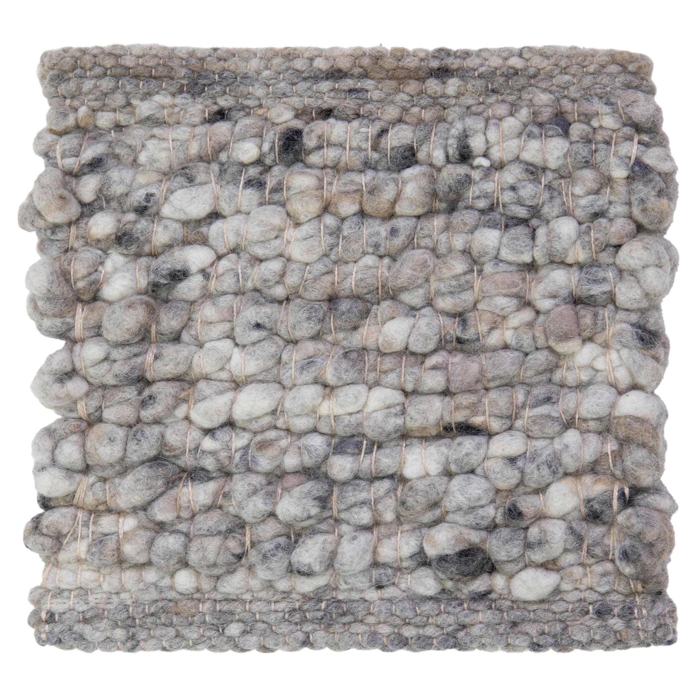 Apadana's Modern Texture Designed Custom Wool Rug