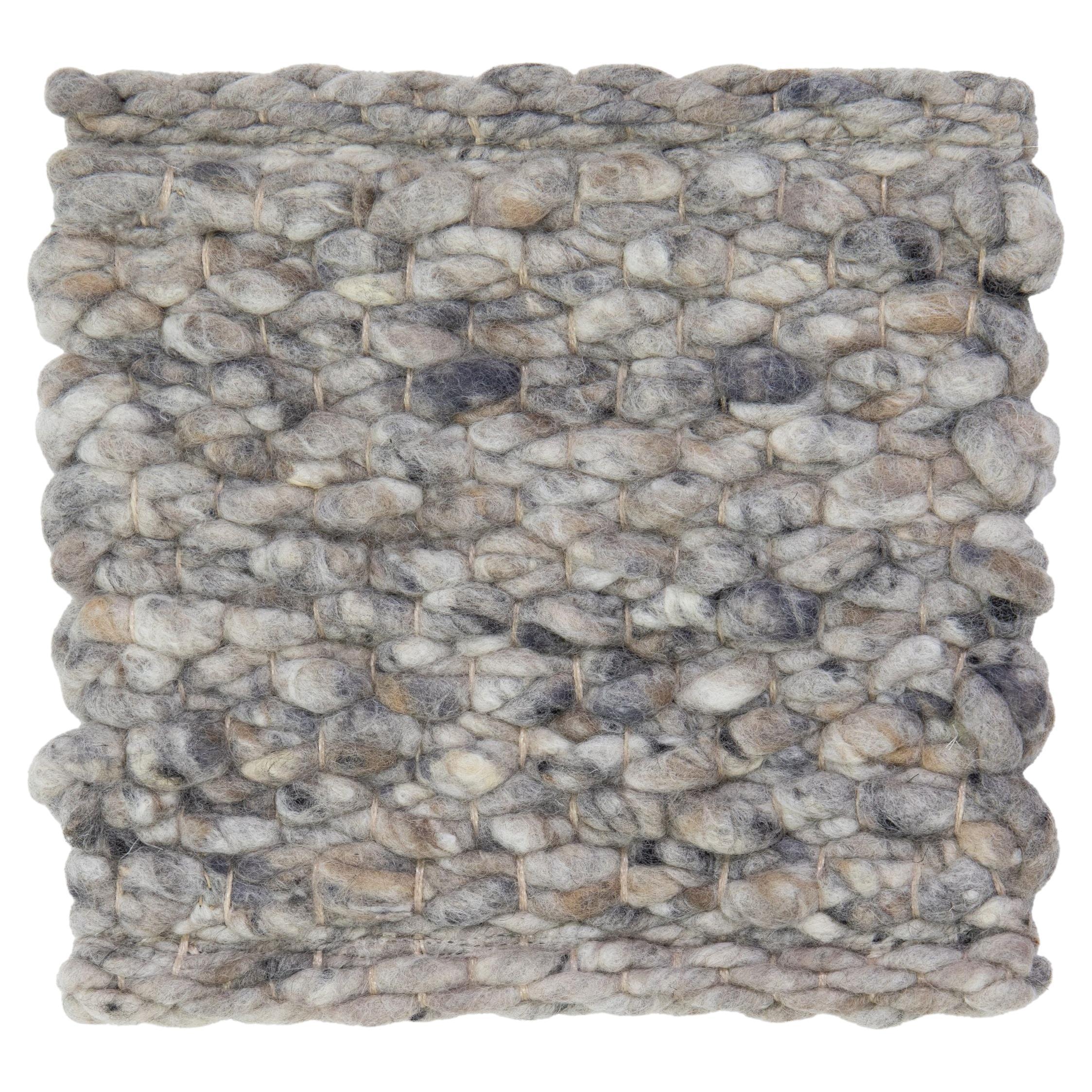 Apadana's Modern Texture Designed Custom Wool Rug